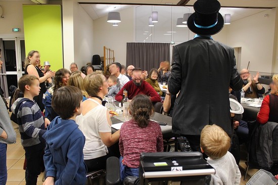 show der magie 44 spectacle aux tables