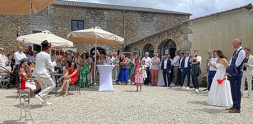 magicien cérémonie de mariage Nantes