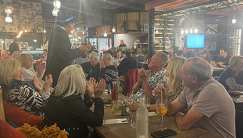 show de magie restaurant Vendée