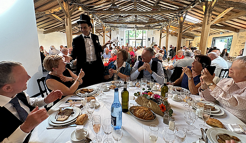 animation repas mariage